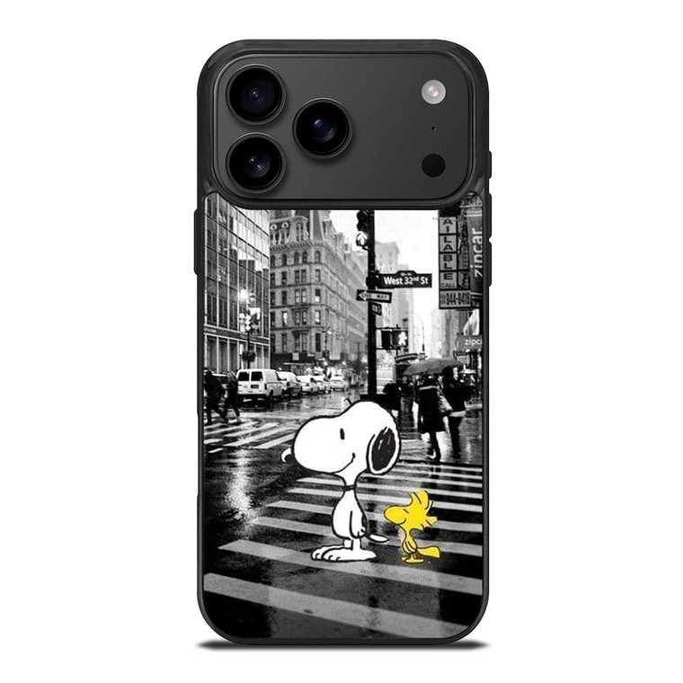 SNOOPY STREET RAIN iPhone 17 Pro Max Case SNOOPY STREET RAIN iPhone 17 Pro Max Case