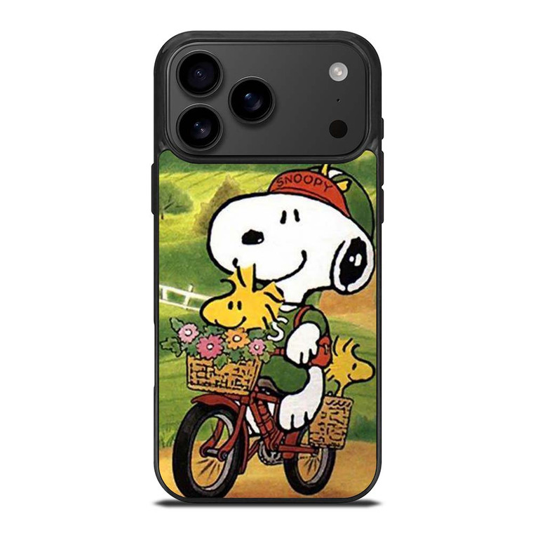 SNOOPY THE PEANUTS BICYCLE iPhone 17 Pro Max Case