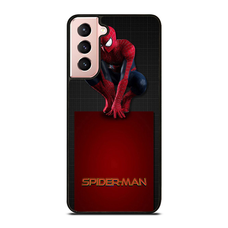 MARVEL SPIDERMAN SHOWING ACTION Samsung Galaxy S21 Case