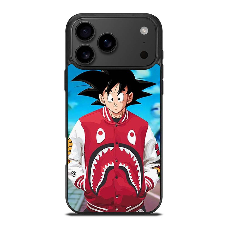 SON GOKU SUPREME BAPE SHARK iPhone 17 Pro Max Case SON GOKU SUPREME BAPE SHARK iPhone 17 Pro Max Case
