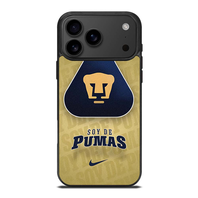 SOY DE PUMAS UNAM FOOTBALL iPhone 17 Pro Max Case SOY DE PUMAS UNAM FOOTBALL iPhone 17 Pro Max Case