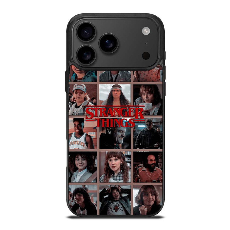 STRANGER THINGS ALL CHARACTER iPhone 17 Pro Max Case