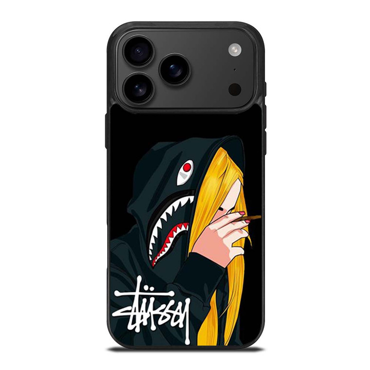 STUSSY BAPE SHARK iPhone 17 Pro Max Case