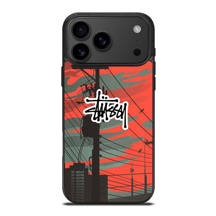 STUSSY LOGO METRO CITY iPhone 17 Pro Max Case