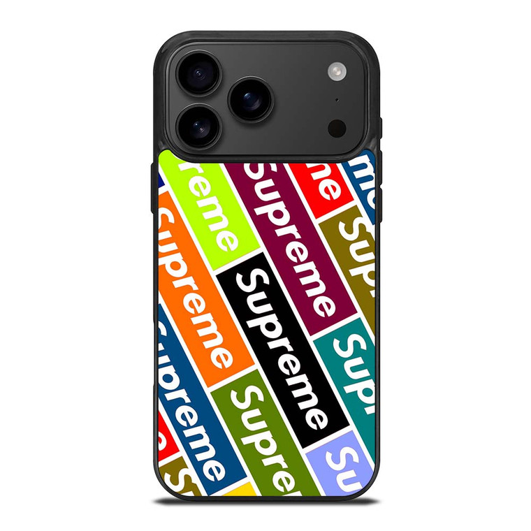 SUPREME COLORFULL iPhone 17 Pro Max Case