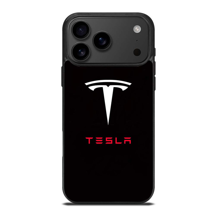 TESLA ELECTRIC CAR LOGO iPhone 17 Pro Max Case