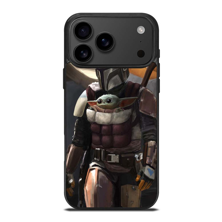 THE MANDALORIAN AND BABY YODA iPhone 17 Pro Max Case