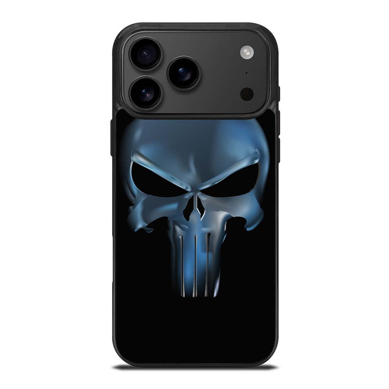 THE PUNISHER SKULL METAL LOGO iPhone 17 Pro Max Case
