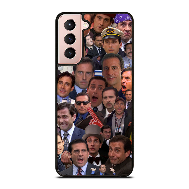 MICHAEL SCOTT COLLAGE Samsung Galaxy S21 Case