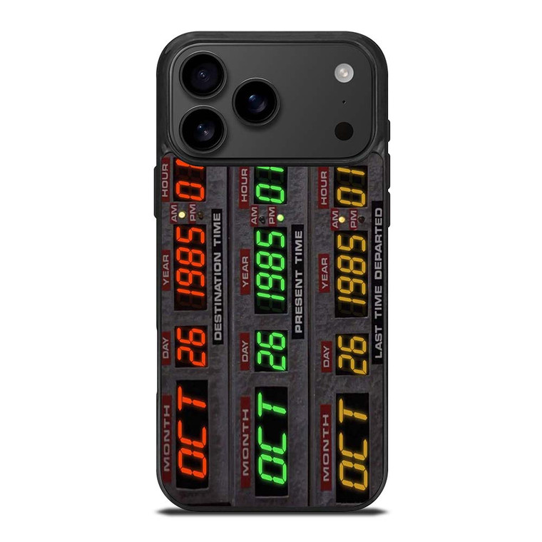 TIME CIRCUITS BACK TO THE FUTURE iPhone 17 Pro Max Case