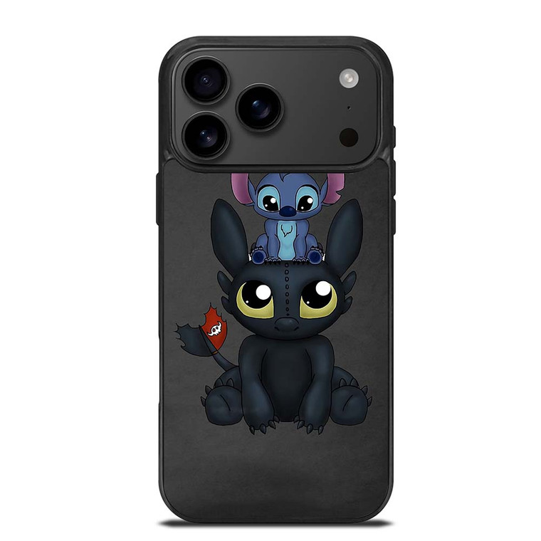 TOOTHLESS AND STITCH 2 iPhone 17 Pro Max Case