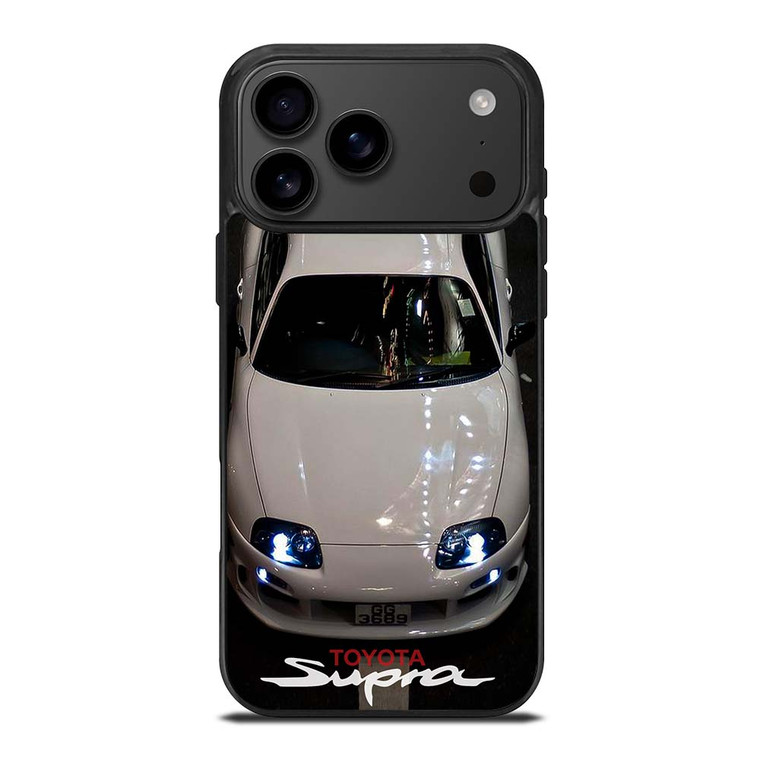 TOYOTA SUPRA WHITE CAR iPhone 17 Pro Max Case