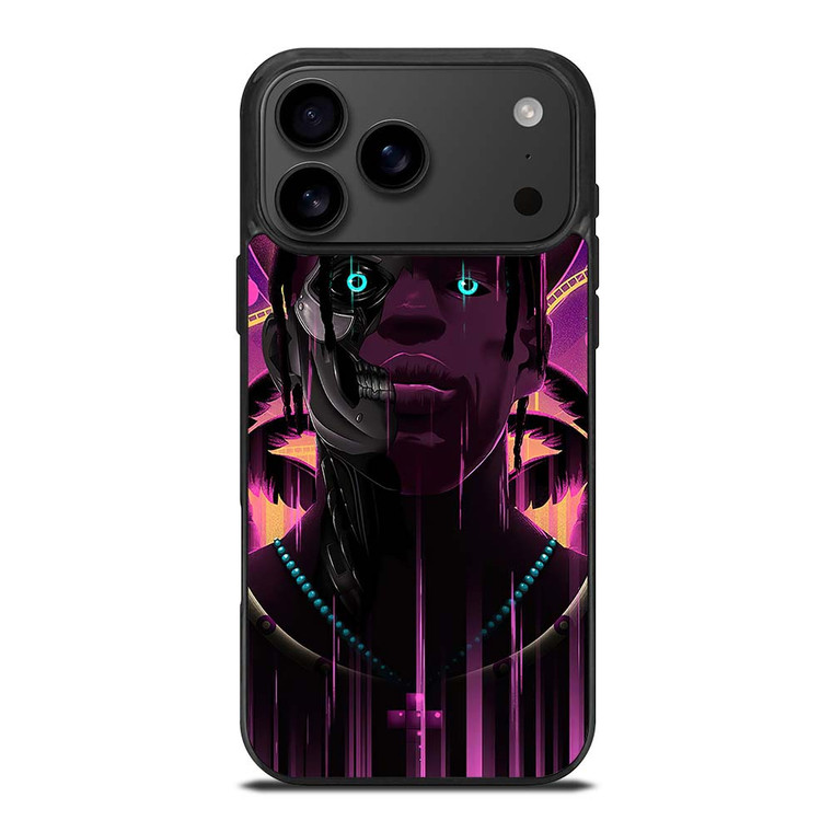TRAVIS SCOTT RAPPER ART iPhone 17 Pro Max Case