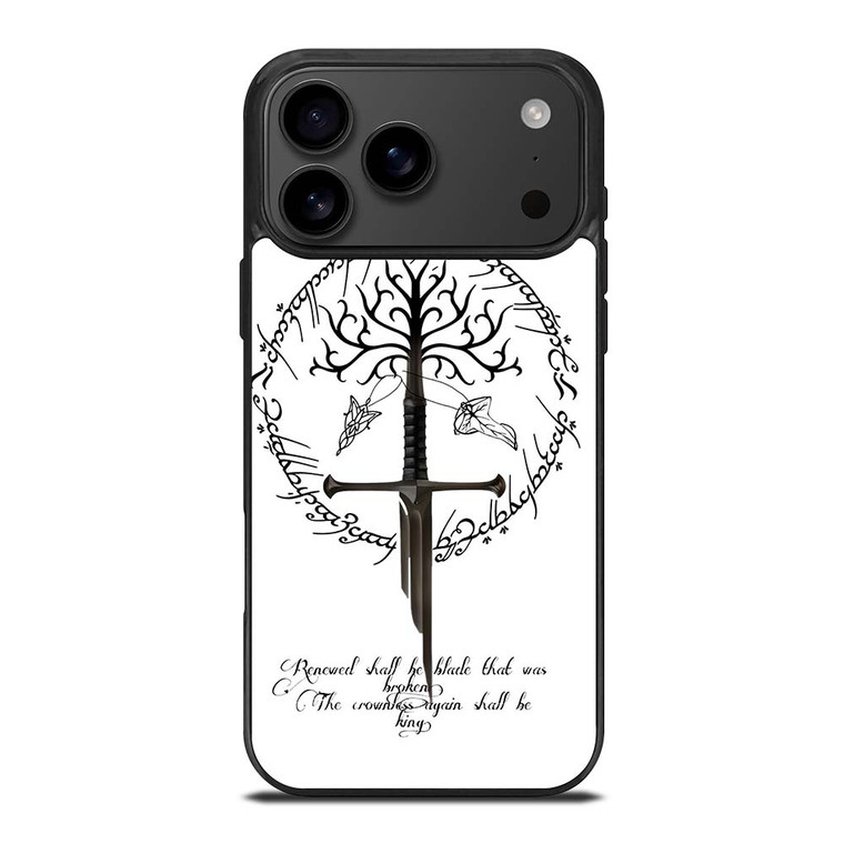 TREE LORD OF THE RING SWORD iPhone 17 Pro Max Case