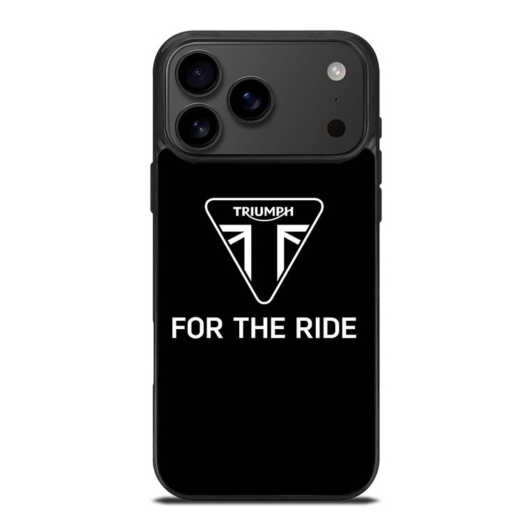 TRIUMPH FOR THE RIDE LOGO iPhone 17 Pro Max Case