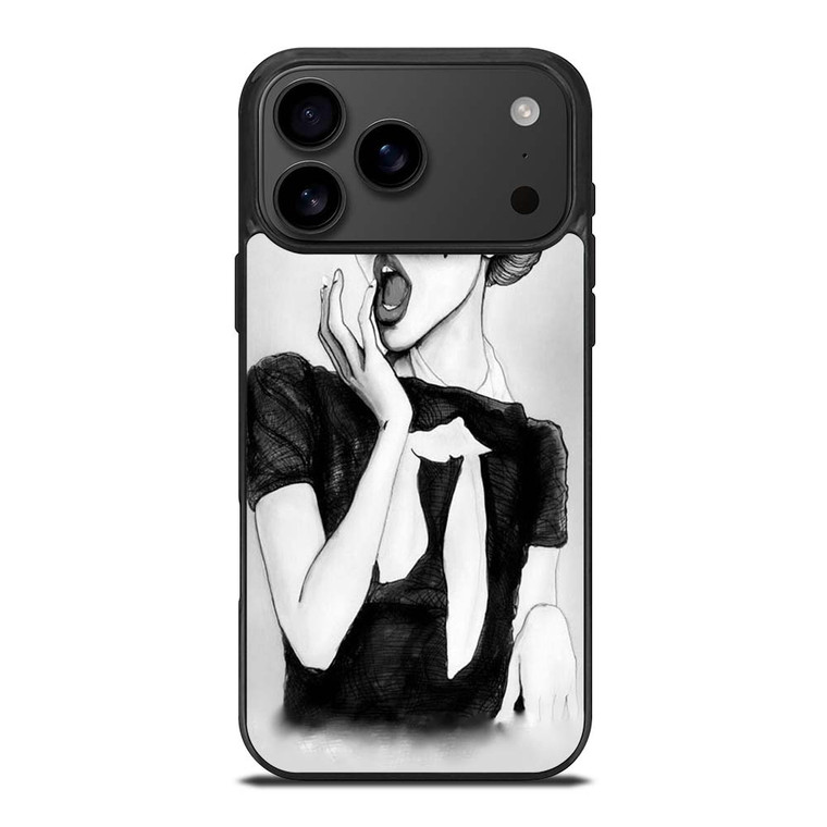 VOGUE LOGO SKETCH iPhone 17 Pro Max Case