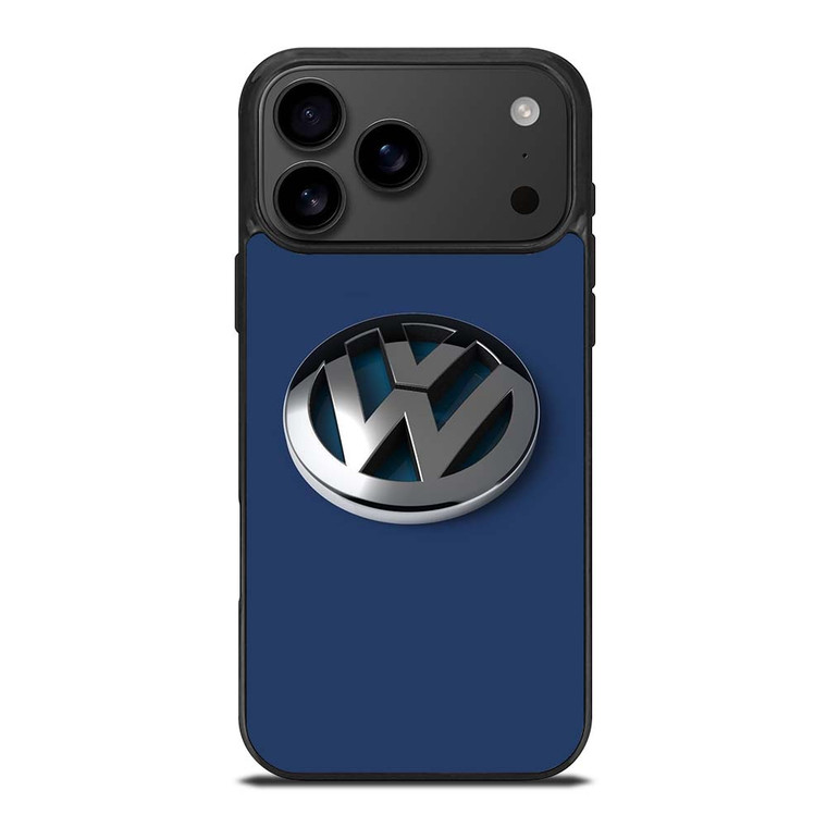 VW VOLKSWAGEN GLOSSY LOGO EMBLEM iPhone 17 Pro Max Case