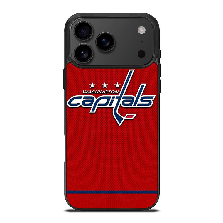 WASHINGTON CAPITALS LOGO NHL HOCKEY TEAM iPhone 17 Pro Max Case