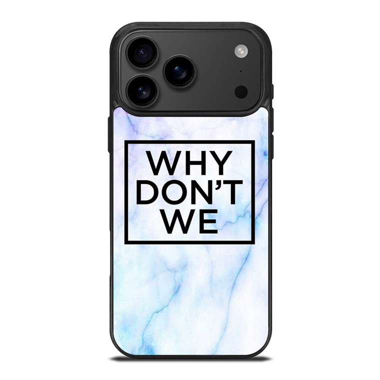 WHY DONT WE MARBLE LOGO iPhone 17 Pro Max Case