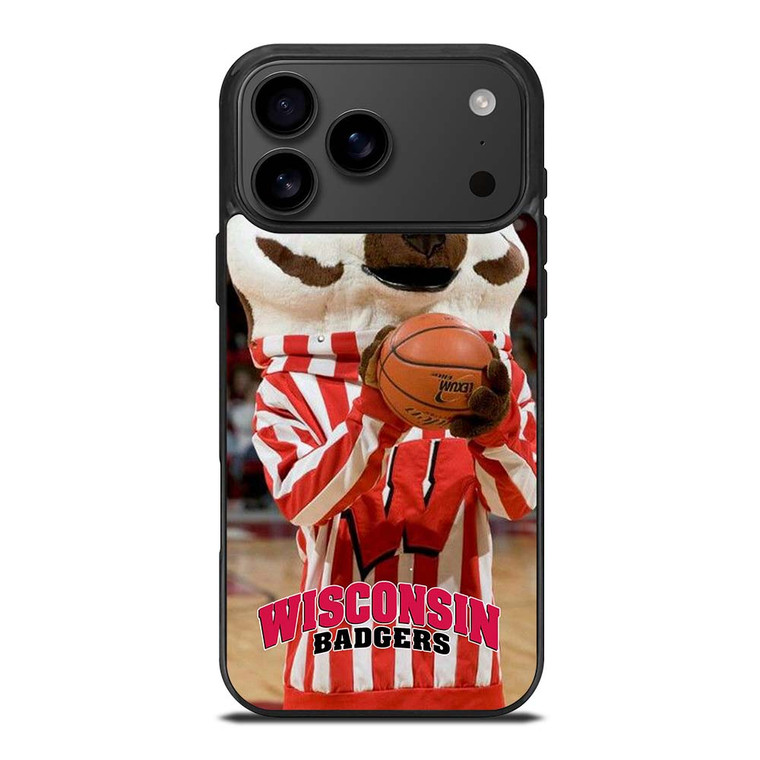 WISCONSIN BADGER MASCOT 2 iPhone 17 Pro Max Case