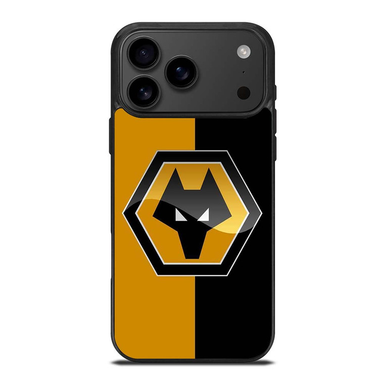 WOLVERHAMPTON WANDERERS FOOTBALL LOGO iPhone 17 Pro Max Case