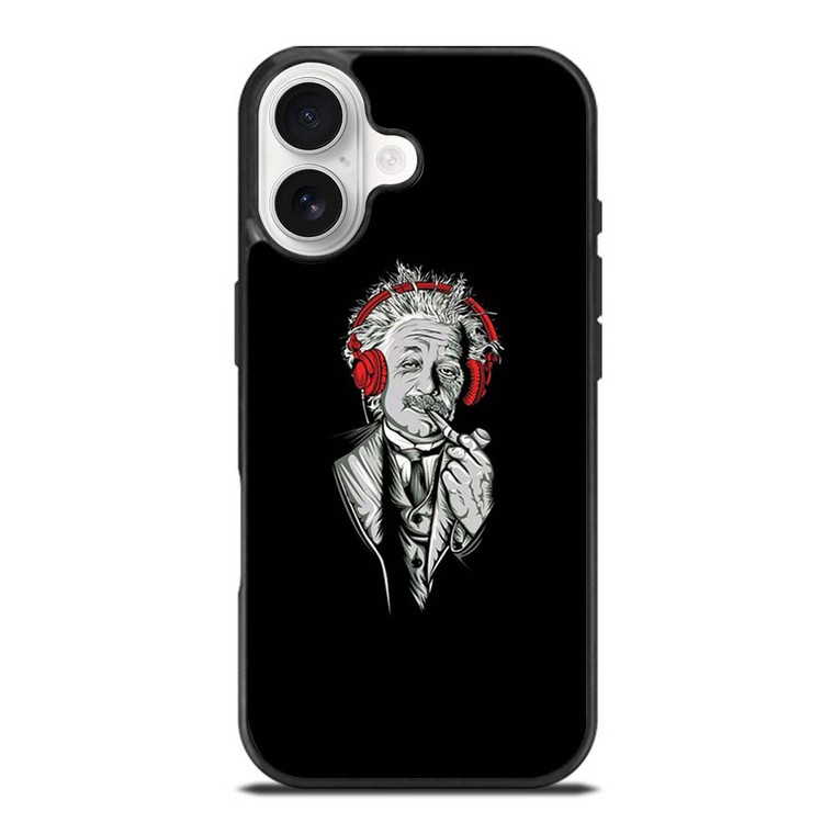 ALBERT EINSTEIN CARTOON iPhone 17 Case