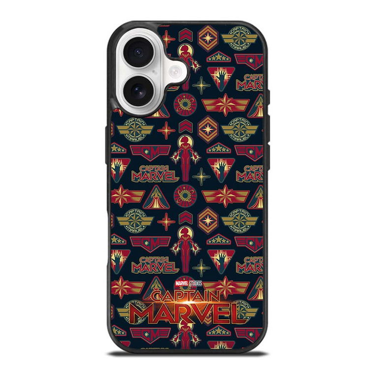 CAPTAIN MARVEL LOGO iPhone 17 Case