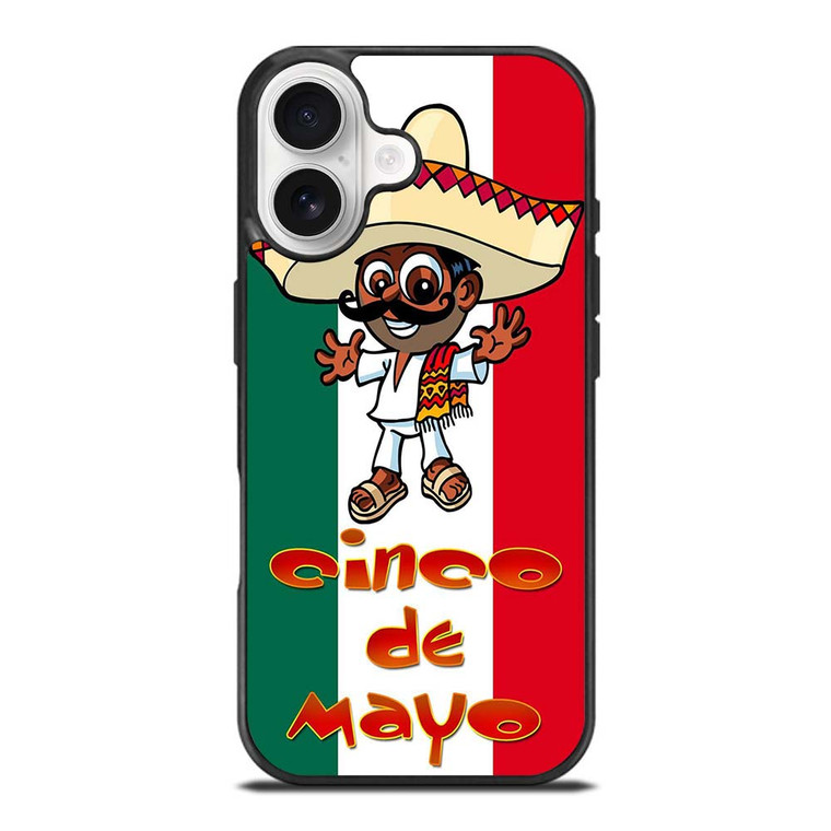 CINCO DE MAYO CARTOON iPhone 17 Case