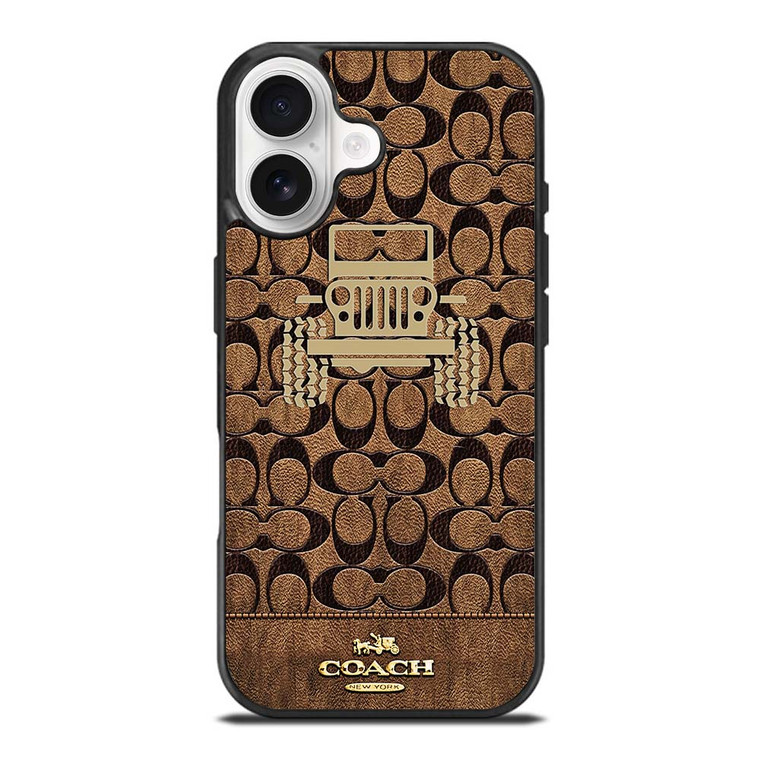 COACH NEW YORK JEEP iPhone 17 Case