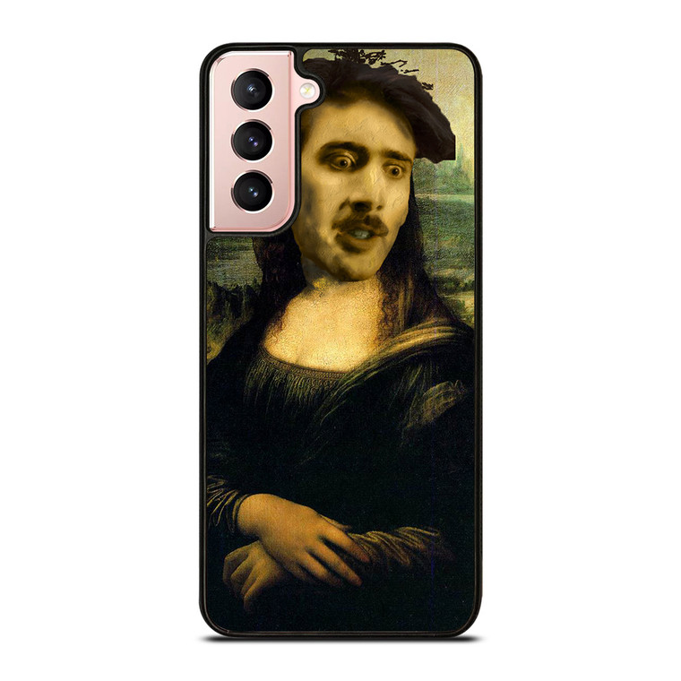 NICOLAS CAGE MONALISA 1 Samsung Galaxy S21 Case