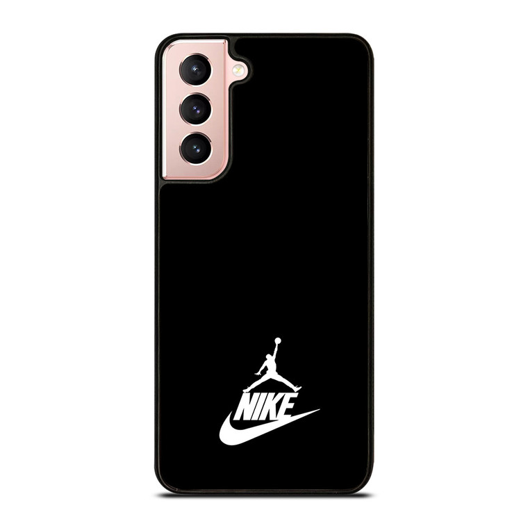 NIKE AIR JORDAN SIMPLE LOGO BLACK Samsung Galaxy S21 Case