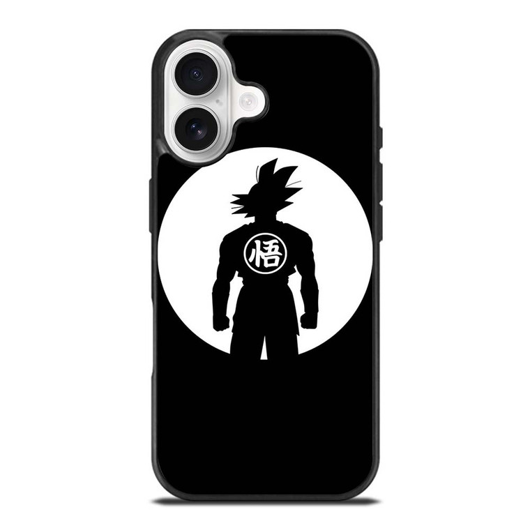 GOKU DRAGON BALL BLACK WHITE iPhone 17 Case