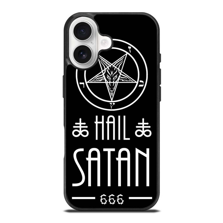 HAIL SATAN 666 iPhone 17 Case