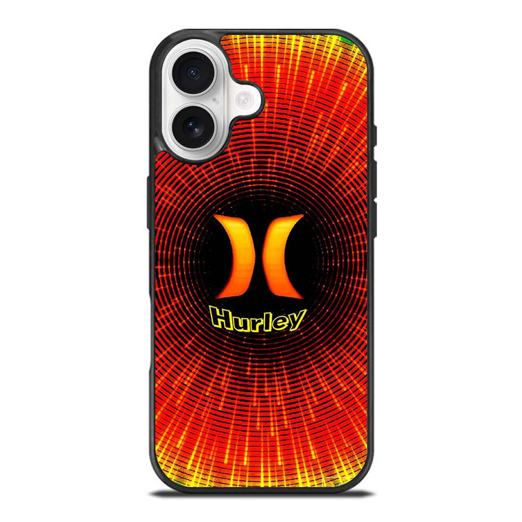 HURLEY ORANGE BLACK LOGO iPhone 17 Case