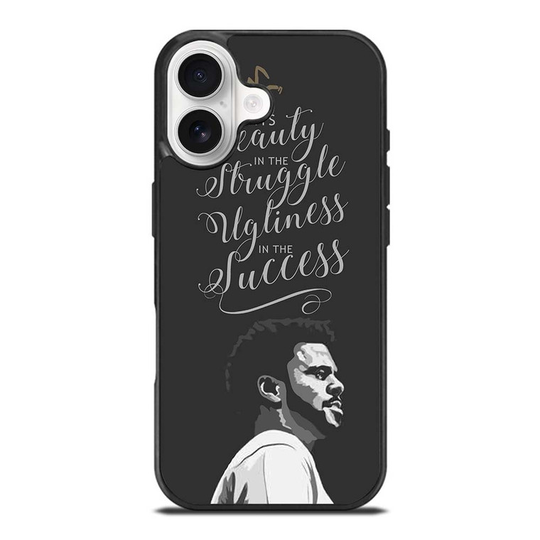 J COLE LOVE YOURZ QUOTES LYRICS iPhone 17 Case