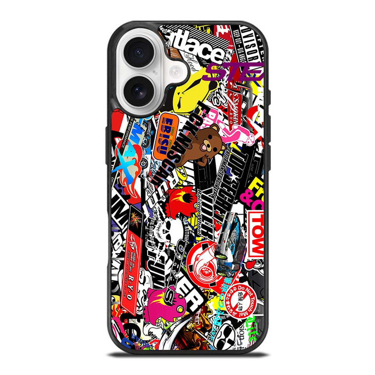 JMD STYLE VINILO STICKER BOMB iPhone 17 Case
