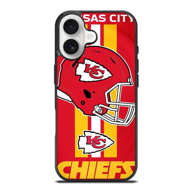 KANSAS CITY CHIEFS HELMET LOGO iPhone 17 Case