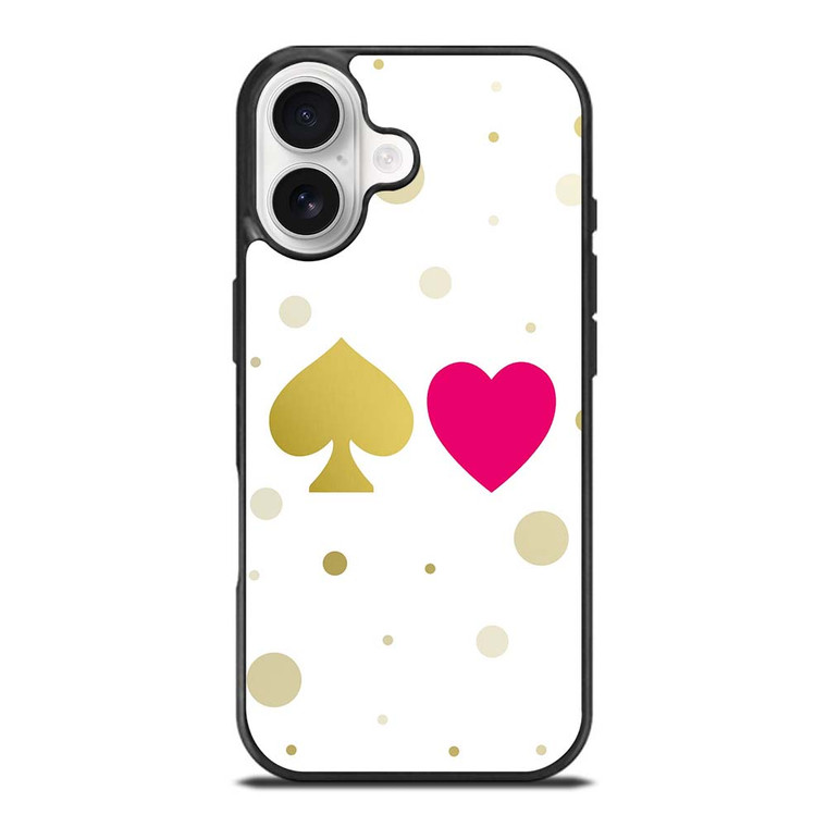 KATE SPADE AND HEART NEW YORK LOGO iPhone 17 Case