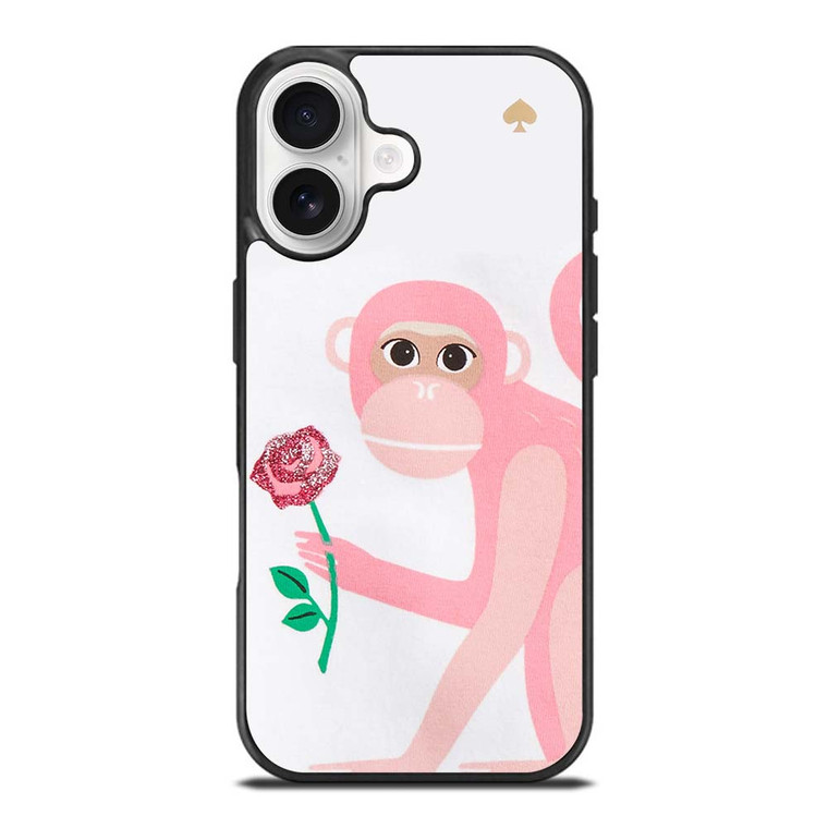 KATE SPADE MONKEY APPLIQUE iPhone 17 Case