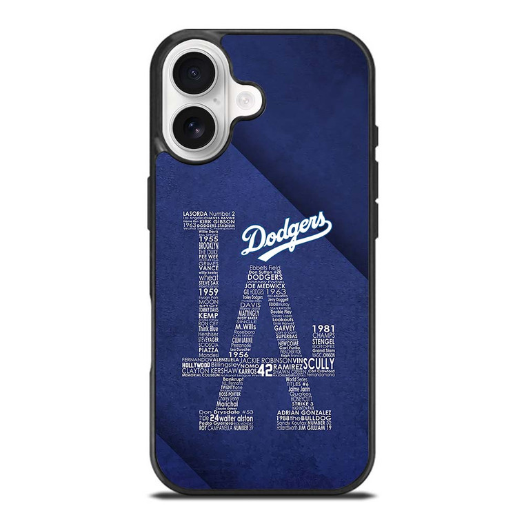 LA DODGERS BASEBALL TEAM LOS ANGELES iPhone 17 Case