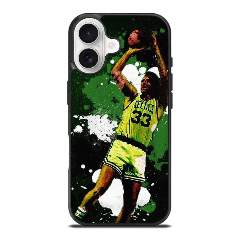 LARRY BIRD BOSTON CELTICS ART iPhone 17 Case