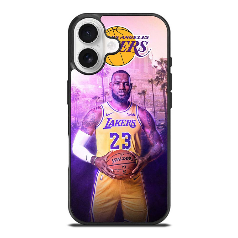 LEBRON JAMES LA LAKERS NBA iPhone 17 Case
