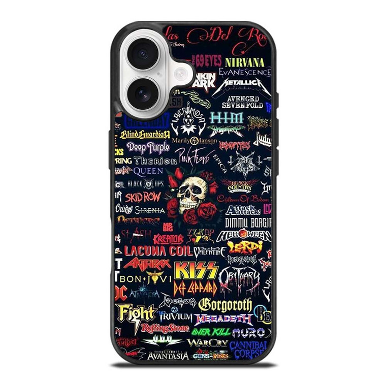 LEGEND OF ROCK BAND iPhone 17 Case