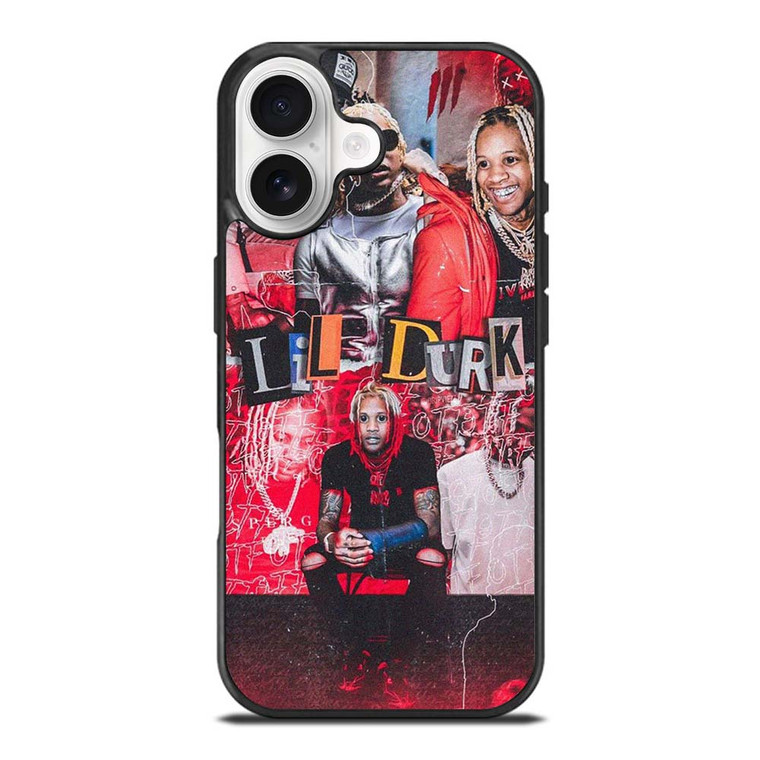 LIL DURK RAPPER COLLAGE iPhone 17 Case