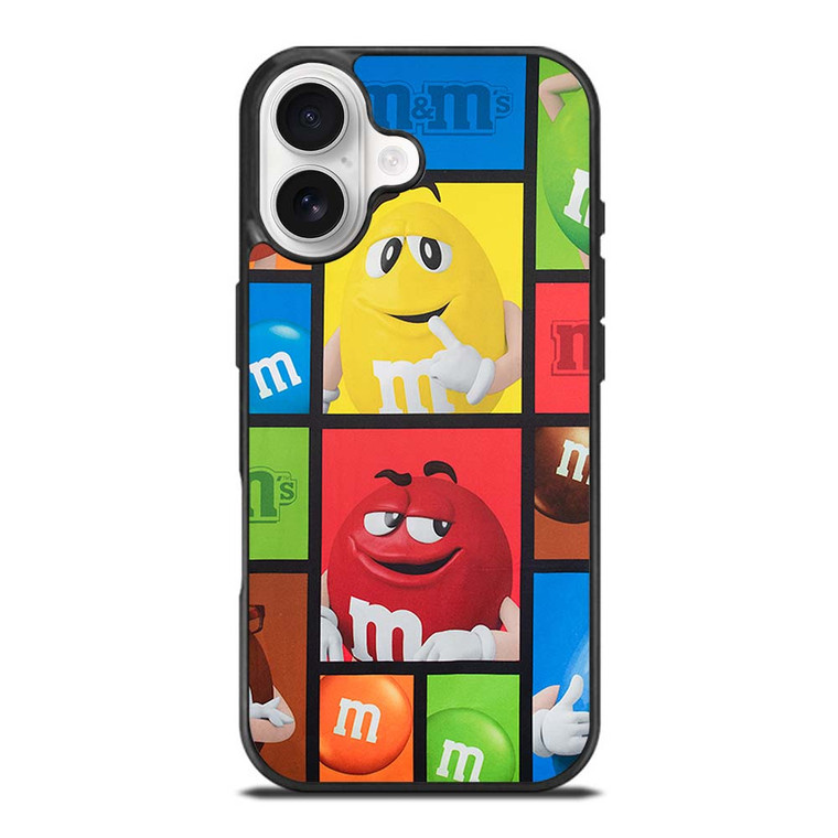 M&M'S CANDIES MASCOT COLLAGE iPhone 17 Case