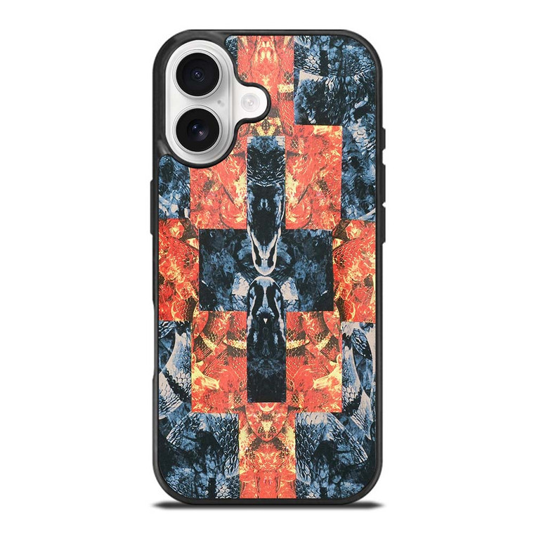 MARCELO BURLON ABSTRACT ART iPhone 17 Case