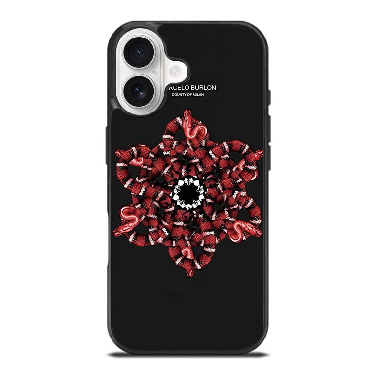MARCELO BURLON SNAKE iPhone 17 Case