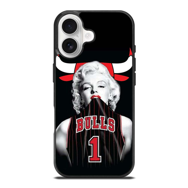 MARILYN MONROE CHICAGO BULLS NBA iPhone 17 Case