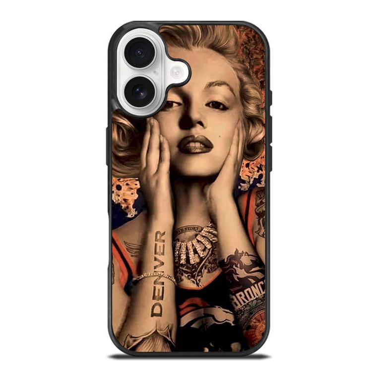MARILYN MONROE TATTOO FAN ART iPhone 17 Case