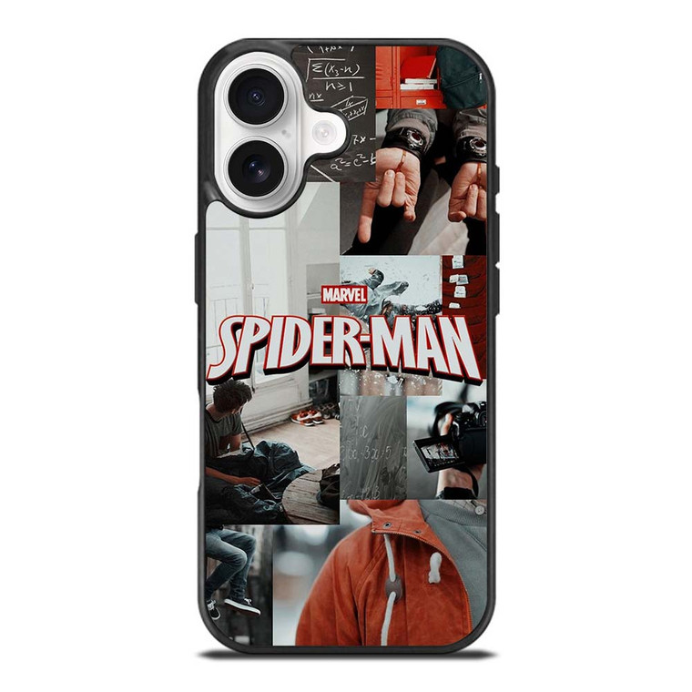 MARVEL SPIDERMAN LOGO COLAGE iPhone 17 Case MARVEL SPIDERMAN LOGO COLAGE iPhone 17 Case